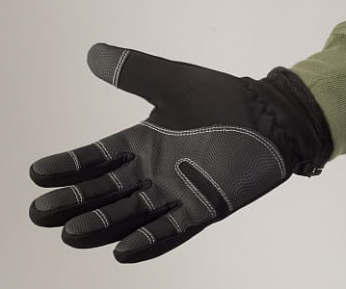 Перчатки тактические зимние с молнией Black L фото, описание
