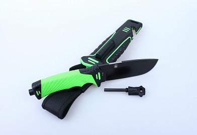 Нож туристический Ganzo G8012-LG зеленый фото, описание