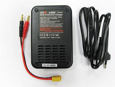 Зарядное устройство SkyRC E450 для LiPo/LiFe/LiHV/NiMH 1-3А фото, описание