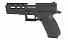 Страйкбольный пистолет KJW GLOCK 17 Custom KP-13C Gas черный фото, описание