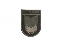 Н096 Нашивка Old School 9*6,5см фото, описание