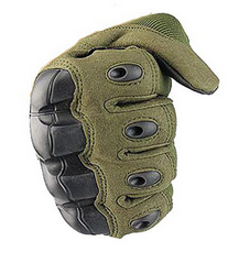 Перчатки с резиновой защитой костяшек Olive XXL фото, описание