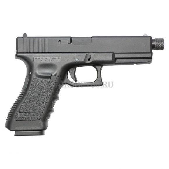 Схема страйкбольного пистолета KJW GLOCK G17 удлиненный GBB CO2