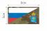 Ф030MC Патч MC Флаг РФ Астраханская область 5х9см  фото, описание