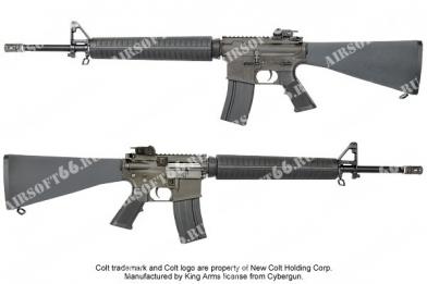 Автомат King Arms Colt M16A3 фото, описание