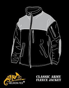 Куртка флисовая Helikon-Tex Classic Army Black XXXL фото, описание