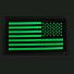 П024 Патч Флаг США правый 5*9см MC/Светящийся люминисцент фото, описание