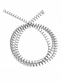 Пружина для магазина усиленная двухрядная длина 920 мм фото, описание
