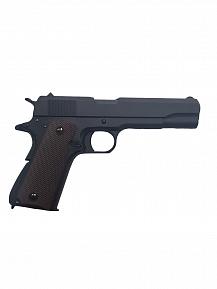Страйкбольный пистолет KJW COLT M1911A1 GBB Green Gas Black 1911.GAS фото, описание