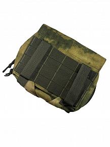 Аптечка подсумок Bastion PRO отрывная Цвет Мох A-Tacs FG фото, описание
