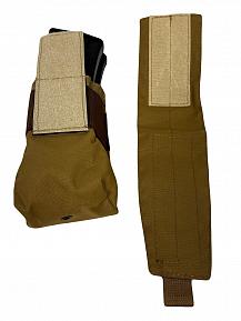 Подсумок Bastion на 2 магазина с клапаном Цвет ТАН фото, описание