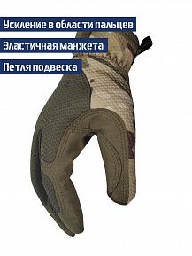 Перчатки Force Time Tactics Hard цвет Олива размер M фото, описание