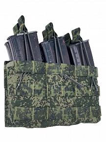 Подсумок Bastion PRO FastMag на 6 магазинов Цвет ЕМР Русский пиксель фото, описание