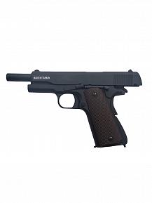 Страйкбольный пистолет KJW COLT M1911A1 GBB Green Gas Black 1911.GAS фото, описание