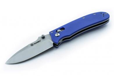 Нож складной Ganzo G704BL голубой фото, описание