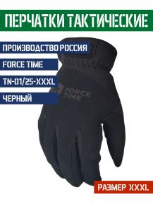 Перчатки Force Time Tactics Light цвет Черный размер XXXL фото, описание