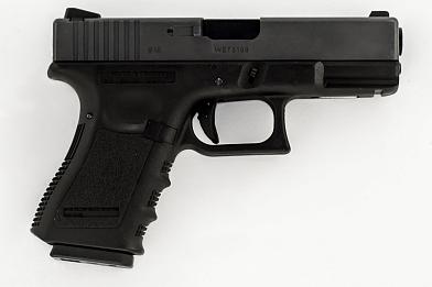 Страйкбольный пистолет WE GLOCK-23 gen3, металл слайд, GP620A фото, описание