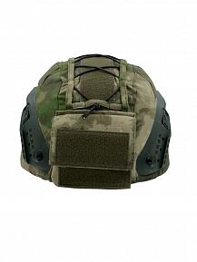 Чехол кавер Bastion на шлем MICH с ушами Цвет МОХ A-tacs FG фото, описание