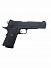 Страйкбольный пистолет KJW COLT 1911A1 MEU KP-07 GBB Green Gas Black KP-07.GAS фото, описание