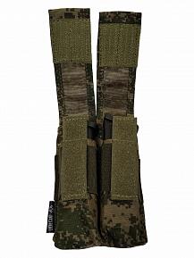 Подсумок пистолетный двойной Bastion Цвет ЕМР фото, описание