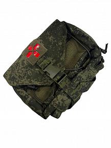 Аптечка подсумок Bastion PRO отрывная Цвет ЕМР Русский пиксель фото, описание
