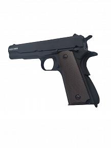 Страйкбольный пистолет KJW COLT M1911A1 GBB Green Gas Black 1911.GAS фото, описание