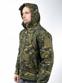 Куртка мембранная Sharkskin Soft Shel цвет MC Tropic M фото, описание