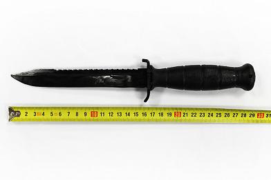 Нож тренировочный GLOCK 81 Black без ножен фото, описание