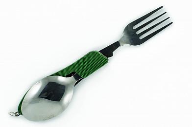 Набор ложка, вилка, нож зеленый фото, описание