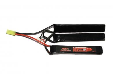 Аккумулятор StormPower LiPo 11,1V 1200mAh 20C нунчаки 3*5x20x135мм фото, описание