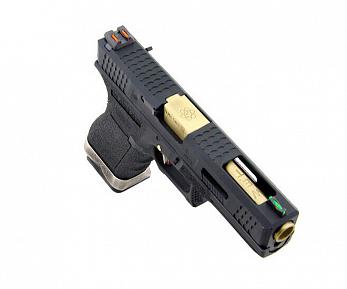 Страйкбольный пистолет WE GLOCK-18 G-Force Black WE-G002WET-1 фото, описание