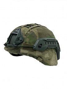 Чехол кавер Bastion на шлем MICH с ушами Цвет МОХ A-tacs FG фото, описание