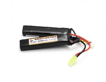 Аккумулятор IPower LiPo 11,1V 2200mAh 20с 100x20x20мм x2 нунчаки фото, описание