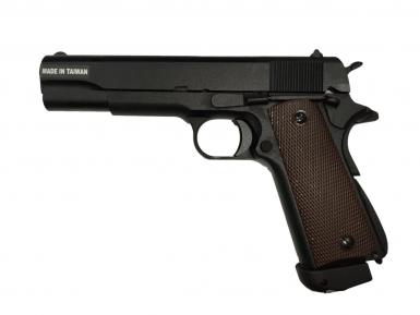 Страйкбольный пистолет KJW COLT M1911A1 GBB СО2 Black 1911.CO2 фото, описание