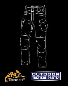 Брюки Helikon-Tex Outdoor Tactical Pants Mud Brown S-long фото, описание