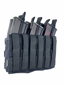 Подсумок Bastion PRO FastMag на 6 магазинов Цвет Черный фото, описание