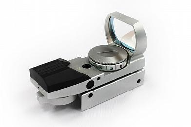 Коллиматорный прицел SWISS ARMS Docter HD-400 4-метки Silver фото, описание
