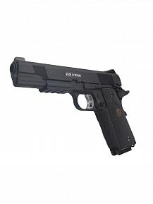 Страйкбольный пистолет KJW COLT 1911A1 MEU KP-07 GBB Green Gas Black KP-07.GAS фото, описание