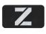 П300 Нашивка патч Z ткань черная буква белая 5x9см фото, описание