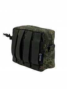 Подсумок Bastion PRO горизонтальный малый Цвет ЕМР Русская цифра фото, описание