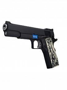 Страйкбольный пистолет WE COLT M1911А1 белые накладки WE-E001C фото, описание