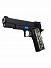 Страйкбольный пистолет WE COLT M1911А1 белые накладки WE-E001C фото, описание