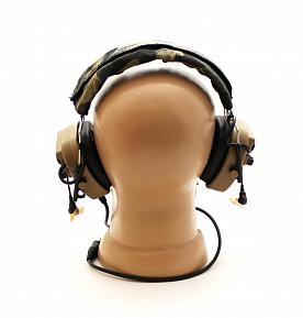 Активные наушники Z-Tactical ZCOMTAC IV IN-THE-EAR HEADSET с микрофоном Z038-DE фото, описание