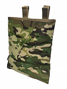 Подсумок под сброс магазинов средний Bastion Цвет Мультикам фото, описание