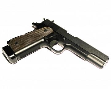 Страйкбольный пистолет WE COLT M1911А1 CO2 2магазина WE-E005A-2 фото, описание