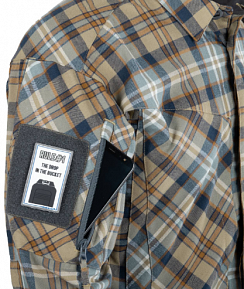 Рубашка Helikon-Tex MBDU Flannel цвет Ginger Plaid 2XL/Regular фото, описание
