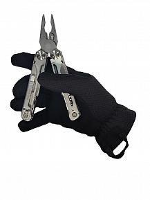 Перчатки Force Time Tactics Light цвет Черный размер XXXL фото, описание