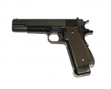 Страйкбольный пистолет WE COLT M1911А1 CO2 2магазина WE-E005A-2 фото, описание