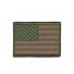 Н072 Нашивка Флаг США маскировочный левосторонний 5*7см фото, описание