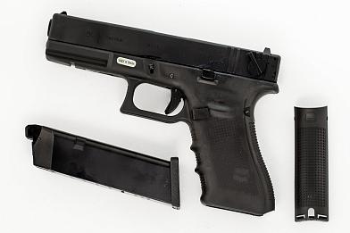 Страйкбольный пистолет WE GLOCK-18 gen4, авт, металл слайд WE-G002B-BK фото, описание